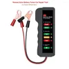 Tester per alternatore batteria auto Est 12V con luci a LED Tester Strumento di riparazione auto diagnostico