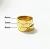 ring Gold Silver Rose Gold Jewelry Ring Fashion Luxury Designer Men Women Titanium steel couple Ring Size 4mm 5mm 6mm Retail wholesale