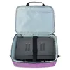 Sacos de armazenamento Caso de projetor de alta qualidade durável universal impermeável portátil para bolsa de bolsos de luxo
