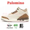 Mens 3s UNC Jumpman 3 Tênis de basquete Palomino J Balvin Fragmento Off Noir Fear Cimento Branco Reimaginado Hide N Sneak Fire Red Outdoor Sneakers Homens Mulheres Sapato Tamanho 36-47