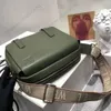 Męska torba crossbody High-end designer skórzana torebka Lowwe 1: 1 moda na jedno ramię swobodny haftowany tkaninowy pasek