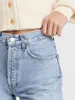 Jeans Femme Femmes Taille Haute Droite Bleu Denim Pantalon Début Printemps Été Femme All-Match Vintage Zipper Jeans avec poches 230907