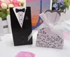 Candy Box Bride Groom Wedding Bridal Favor Gift Boxes Gown Tuxedo 100 pcs 50 pair New361y ZZ