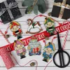 クリスマスの装飾Huadodo 1PCSくるみ割り人形の装飾品吊り垂れ下がった木の装飾クラフト年装飾キッズドール230907