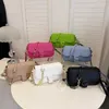 New Handheld Women's One Shoulder Old Flower Small Square Bag Crossbody Goods Large Capacity Fashion Style 7889