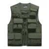 Gilet da uomo Gilet da uomo Gilet da esterno Giacche da arrampicata Multitasche Pesca Pografia Mesh Cappotti traspiranti Taglia 6XL 230908