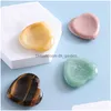 Party Favor Natuurlijk Hart Kristal Steen Duim Mas Energie Yoga Healing Gemstone Craft Gift 40Mm Drop Delivery Home Garden Fes Dhgarden Dhtl9