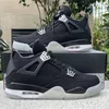 4s 2023 New Released Eminem Basketball Shoes 4 (IV) Black Silver Mens Brand Name Designer Sneakers Ship With Box Size US7-13