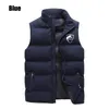 Men's Vests Bikinis Secret Men Autumn Winter Stand Collar Waistcoat Outdoor Warm Down Vest Casual Sleeveless Fashion Printed Jacket Coat 230908