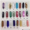 Party Favor Natural Crystal Stone Hexagonal Column Gem Pendant Accessories Diy Jewelry 32x8mm Drop Delivery Home Garden Fest Dhgarden Dhqzt