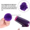 Keychains Lanyards Fashion Plush Ball Keychain Pendant Imitation Rabbit Fur Round Soft Lage Decoration Key Chain Creative Gi Dhgarden Dhv4U