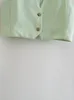 Женские жилеты MESTTRAF, сексуальный дизайн, 2023, женский однотонный однобортный жилет без рукавов с v-образным вырезом, верхняя одежда