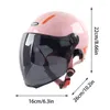 Casques de moto Full Face Hockproof Moto Cyclomoteur Street Bike Racing Crash Motocross pour Femmes Hommes Accessoires