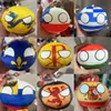 Plush Dolls 68 Styles 10cm Country Ball Toys Polandball Pendant Balls Countryball Bostged Doll Doll Toy Gift for Kids 230908