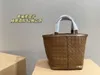 cesto di verdure intrecciato in pelle di vitello artistica pelle originale vera pelle versatile borsa a tracolla a cassetta di lusso design versione autentica madre di alta qualità