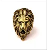 кольцо мужчин золотое львовое лицо