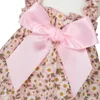 Dog Apparel Floral Skirt Summer Bowknot Princess Dress For Small Dogs Cats Puppy Slip Chihuahua Yorkshire Pet