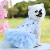 Abbigliamento per cani Abbigliamento per ragazza Abito primaverile per cani di taglia piccola e media Abbigliamento Gatti Robe Fancy Vestidos Para Perritas