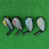 Clubs de golf flambant neufs Little Bee Clubs de golf cales colorées CCFORGED argent et noir 48 52 56 60 degrés seulement tête livraison gratuite