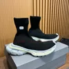 Designer skor elastiska strumpor stövlar 3xl hastighet tränare race löpare plattform sneakers män kvinnor tränare 35-46