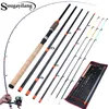 Łódź wędkarska Sougayilang Feeder Ultralight Fibre Fibre Carp Rod Max Dra 15kg z mocą L M H dla pstrąga basowego pesca 230907