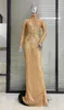 Casual Dresses Sparkly paljetter Kvinnor Sexig långärmad golvlängd Bodycon Dress Fashion Elegant Evening Party Celebration Ankomst