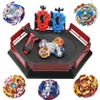 Spinning Top Mainan Beyblade Burst todo modelo com Starter e Arena Bayblade Metal Fusion God Bey Blade mainan 230907