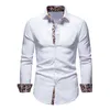 Chemises décontractées pour hommes Chemise avec col Blanc Homme Manches longues 2023 Polo pour hommes pour hommes Marques célèbres 230907