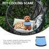 Dog Collars Pet Cool Scarf Fashionable Cooling Collar Bandana Puppy Small Puppies Supple Pva