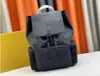 Designer de luxo preto cinza viagem mochila bolsas homens mulheres mochila de couro saco de escola saco de compras clássico mochila sacos de ombro atacado varejo