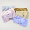 Inverno quente de pelúcia larga headbands para mulheres pele macia hairbands maquiagem turbante cruz de malha elástica faixas de cabelo acessórios para o cabelo