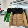 Erkekler Aşağı Parkas Erkek Ceketler Khaki Puffer Ceket Bayanlar Kapüşonlu Siyah Lüks Düzenli Açık Kadınlar Kış Kalınlaştırılmış Termal Kahverengi Tasarımcı Kat Ortak Stil Jack