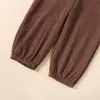 Pagliaccetti Estate Bambino Bambini Ragazzo Salopette con bretelle Tinta unita Velluto a coste Pantaloni con bretelle Cinghie Pantaloni Halter Pagliaccetto Tuta Fondo Outfit 230907