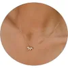 LEXODY Collane di Diamanti per Donne Collana a Foglia Delicata Placcata in Oro 14K Collana a Strati con Luna in CZ Collane Girocollo con Diamanti Semplici per Donne Gioielli Alla Moda Regali per G