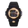 Zegarstwatches Fashion Digital Electronic Watch for Men LED LED Outdous Outdoor Sports Waterproof RelOJ HOMBRE