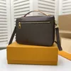 Hot Vintage bolso de diseñador bolso de mensajero para mujer bolsos metis lienzo bolso de hombro de moda bolso cruzado de lujo con cremallera bolsillo exterior bolsas suaves 40780