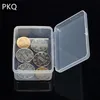 20 sizes Small Clear Storage Box Rectangle For Jewelry Organizer Diamond Embroidery Craft Bead Pill Home Storage Plastic Box LJ200275l