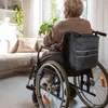 Сумки для хранения Сумка для инвалидной коляски | Аксессуары для электрических инвалидных колясок, сумка для взрослых, пожилых людей, большой аксессуар-тоут, который можно повесить на спину, транспортный магазин