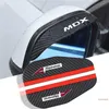 Voor Acura A-Spec Aspec Tlx Mdx Rdx Ilx 2 Stuks Auto Achteruitkijkspiegel Koolstofvezel Regen Auto Accessoires242W