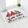 Décorations de Noël Natal Gnome Père Noël Tapis Tapis d'extérieur Joyeux Décor à la maison Navidad Ornements Cadeaux de Noël Année 230907