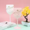 Wine Glasses MOET gelas anggur plastik 500ML kacamata seruling sampanye aman untuk mesin pencuci piring kaca akrilik putih cangkir pesta bir wiski 230907