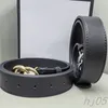 حزام المرأة الفاخرة Ceinture Mens Belts Solid Coll -Band Breadrofors Buckle Build Buech Leather Belt 3.0cm 3.4cm 3.8 سم عرض