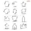 12 stuks Eid MubarakRamadan Cookie Cutters DIY Moon Star Biscuit Cutters Cakevorm Bakken Tools Ramadan Kareem Party Decor T200703265K