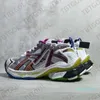 2023-Platform Men Track Sneakers Designer Runners Shoes Vintage Leather Black White Laser Blue Pink Luxury Casual Trainers