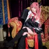 Tema Traje Serafim do Fim Owari no Seraph Krul Tepes Cosplay Traje Uniforme Peruca Cosplay Anime Bruxa Traje de Halloween para Mulheres 230907