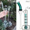 Multi-niveau Clair Nouvelle Arrivée conduites d'eau en verre minces dab rigs bongs en verre avec cage à oiseaux perc plates-formes pétrolières