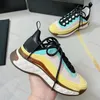 Designer Shoes Women men Casual shoes Summer Color blocking upper Calfskin Real Leather Sneakers Fashion Metal buckle Versatile travel options Basketball shoes