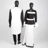 Plus size Dresses African Couple Clothes for Men Robe 3PCS Set Match Women Maxi Dresses Top and Mermaid Skirt Lover Party Wedding Wear Y22C041 230907