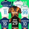 2023 24 MARSEILLES SOCCER JERSEYS Aubameyang Vitinha Maillot de Foot 2023 2024 Marsylia Mężczyzn Koszulka piłkarska Hommes ndiaye Marseilles Kondogbia Renan