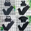 Womens Sports Suit Female Sportswear Gym Fitness Clothing Women Sport Wear Clothes Sporty 2 Piece Yoga Set Leggings